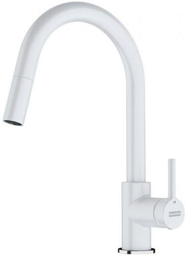 Смеситель Franke Lina (115.0626.081) Белый - фото - интернет-магазин электроники и бытовой техники TTT