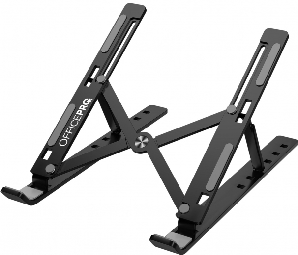 Подставка для ноутбука OfficePro LS320B Aluminium alloys Black - фото - интернет-магазин электроники и бытовой техники TTT