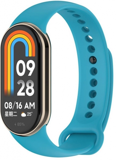 Ремінець BeCover для Xiaomi Mi Smart Band 8 (709379) Blue - фото - інтернет-магазин електроніки та побутової техніки TTT