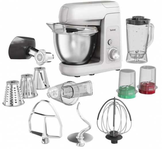 Кухонна машина Tefal BAKE PARTNER QB525B38 - фото Кухонна машина Tefal BAKE PARTNER QB525B38 - фото - інтернет-магазин електроніки та побутової техніки TTT