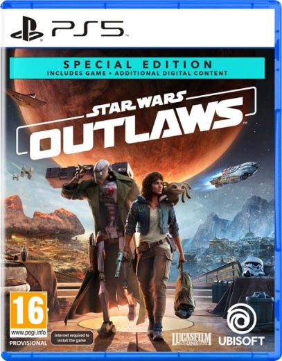 Диск Star Wars Outlaws Limited Edition для PS5 (Blu-ray диск) - фото - интернет-магазин электроники и бытовой техники TTT
