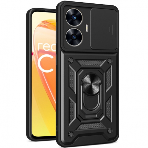 Панель BeCover Military для Realme C67 4G (710707) Black - фото - інтернет-магазин електроніки та побутової техніки TTT