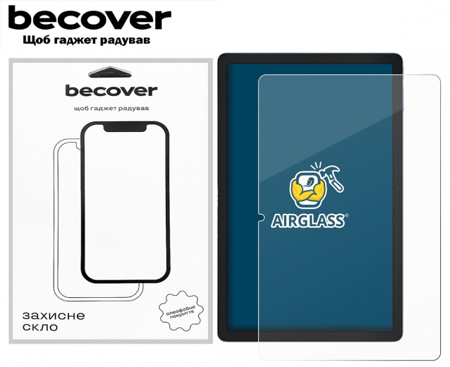 Защитное стекло Becover для Oscal Pad 16 10.5 Защитное стекло Becover для Oscal Pad 16 10.5
