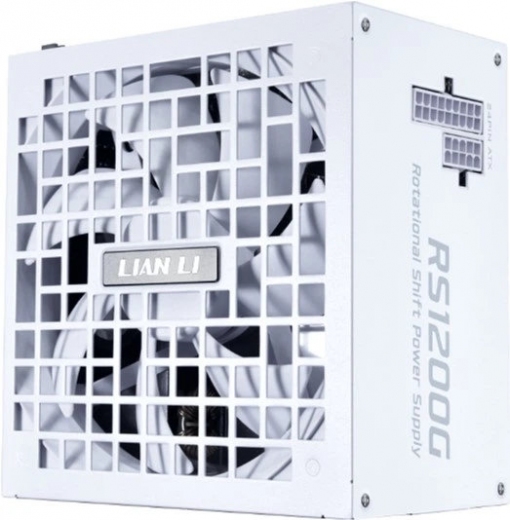 Блок питания Lian Li RS Gold 1200 with Hub, EU Cord (G9P.RS1200G.WH00.EU) White - фото - интернет-магазин электроники и бытовой техники TTT