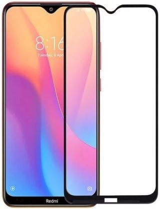 Защитное стекло Full Glue Xiaomi Redmi 8А Black - фото - интернет-магазин электроники и бытовой техники TTT
