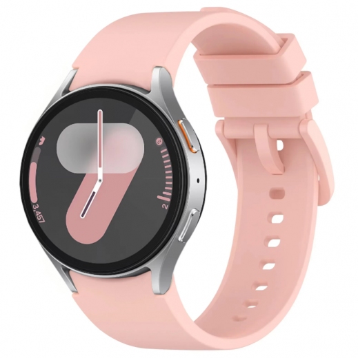 Ремінець BeCover Tape для Samsung Galaxy Watch (20mm) 3 41mm/4/5/6/7 40-44mm (712059) Pink - фото - інтернет-магазин електроніки та побутової техніки TTT