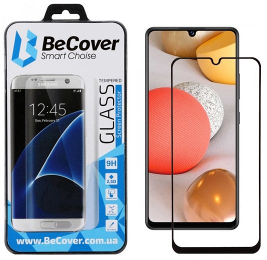 Защитное стекло BeCover для Samsung Galaxy A42 SM-A426 (BC_705658) Black - фото - интернет-магазин электроники и бытовой техники TTT