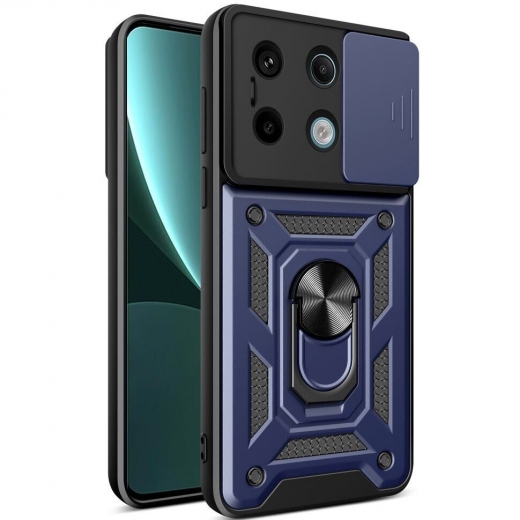 Панель BeCover Military для Xiaomi Redmi Note 13 Pro 4G (711025) Blue - фото - інтернет-магазин електроніки та побутової техніки TTT