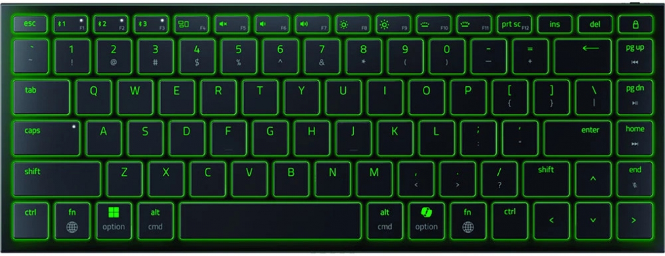 Клавиатура RAZER Joro Portable Keyboard (RZ03-02360100-R3M1) Black  - фото - интернет-магазин электроники и бытовой техники TTT