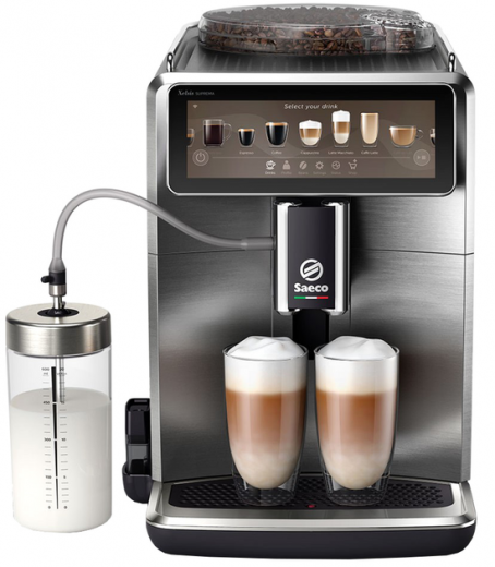 Кавомашина Saeco Xelsis Suprema SM8889/00 - фото Кавомашина Saeco Xelsis Suprema SM8889/00 - фото - інтернет-магазин електроніки та побутової техніки TTT
