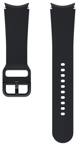Ремінець Samsung Sport Band (20mm, M/L) для Samsung Galaxy Watch 4 (ET-SFR87LBEGRU) Black  - фото - інтернет-магазин електроніки та побутової техніки TTT