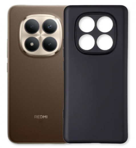 Силиконовый чехол BeCover для Xiaomi Redmi Note 15 Pro Plus 5G (714976) Black - фото - интернет-магазин электроники и бытовой техники TTT