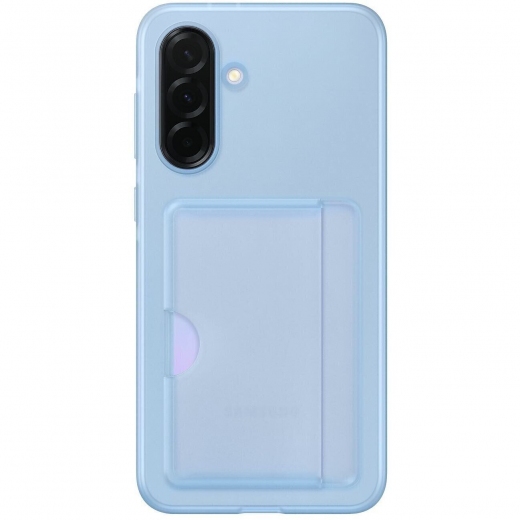 Чехол Samsung Card Slot Cover для Samsung A36 (EF-OA366TLEGWW) Blue - фото - интернет-магазин электроники и бытовой техники TTT