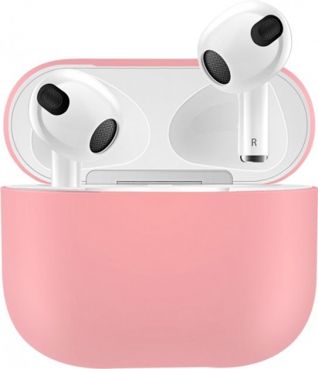 Чехол Silicon BeCover для Apple AirPods (3nd Gen) (707231) Grapefruit-Pink - фото - интернет-магазин электроники и бытовой техники TTT