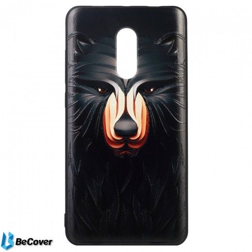 Панель BeCover 3D Print Xiaomi Redmi Note 4X (702111) Black bear - фото - інтернет-магазин електроніки та побутової техніки TTT