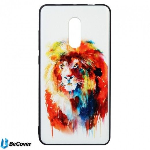 Панель BeCover 3D Print Xiaomi Redmi Note 4X (702114) Color Lion - фото - інтернет-магазин електроніки та побутової техніки TTT