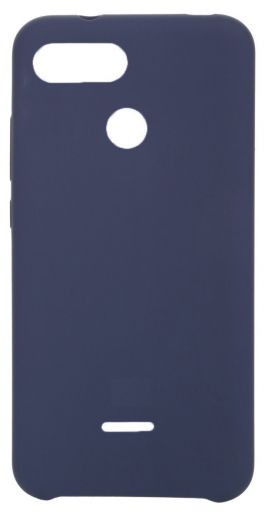 Накладка Silicon case Xiaomi Redmi 6 Navy - фото - интернет-магазин электроники и бытовой техники TTT