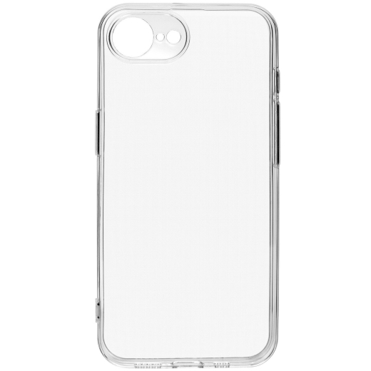 Cиліконовий чохол BeCover для Apple iPhone 16e (713239) Transparancy - фото - інтернет-магазин електроніки та побутової техніки TTT