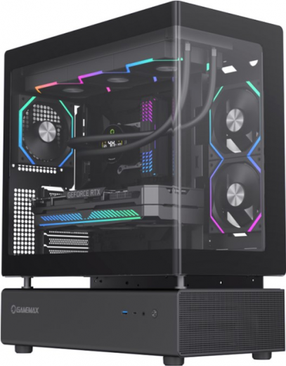 Корпус GameMax N80 BK - фото Корпус GameMax N80 BK - фото - интернет-магазин электроники и бытовой техники TTT