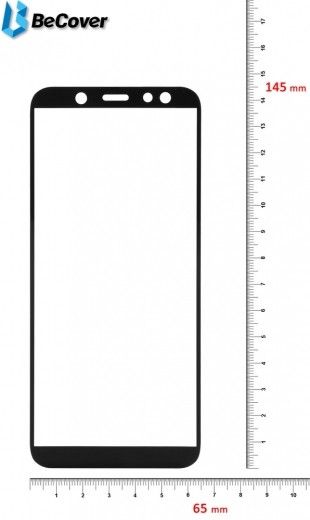 Захисне скло BeCover для Samsung Galaxy A6 2018 SM-A600 (702240) Black - фото - інтернет-магазин електроніки та побутової техніки TTT