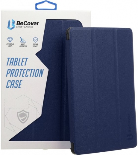 Обложка BeCover Smart Case для Samsung Galaxy Tab S7 FE 12.4 SM-T735 (706700) Deep Blue - фото - интернет-магазин электроники и бытовой техники TTT