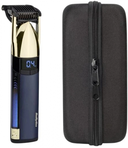 Триммер Babyliss Super-X Metal Series Navy&Gold Edition S992E - фото - интернет-магазин электроники и бытовой техники TTT
