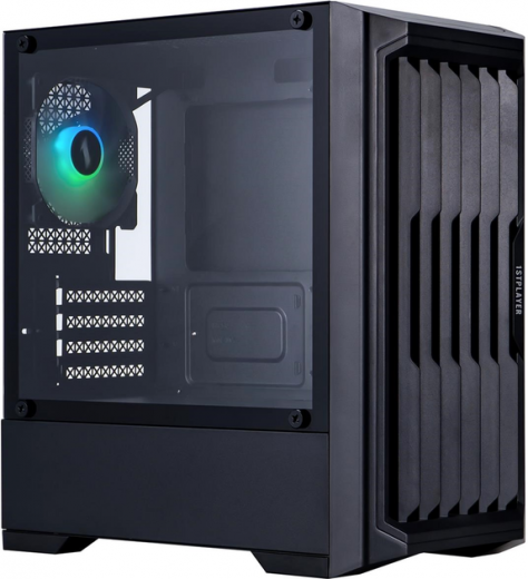 Корпус 1STPLAYER H2-BK-4F7 Black - фото - интернет-магазин электроники и бытовой техники TTT