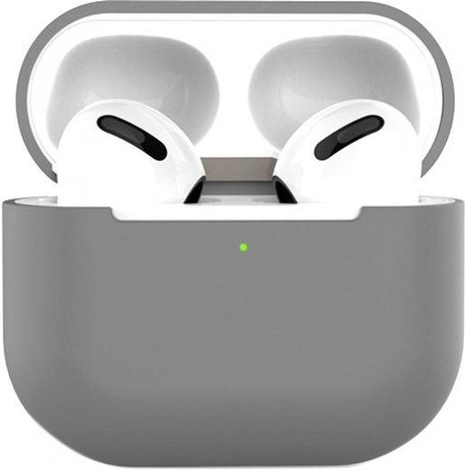 Чехол Silicon BeCover для Apple AirPods (3nd Gen) (707180) Gray - фото - интернет-магазин электроники и бытовой техники TTT