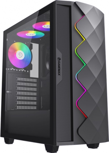 Корпус GameMax Diamond CP Black - фото Корпус GameMax Diamond CP Black - фото - интернет-магазин электроники и бытовой техники TTT