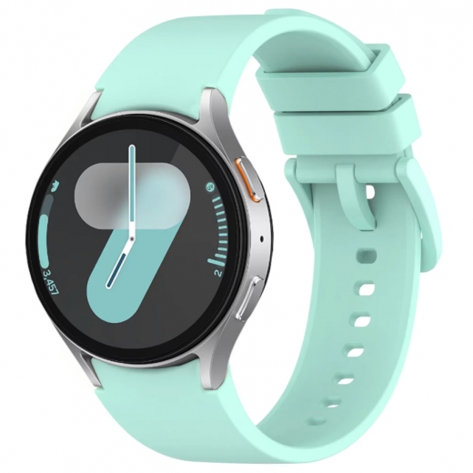 Ремінець BeCover Tape для Samsung Galaxy Watch (20mm) 3 41mm/4/5/6/7 40-44mm (712062) Turquoise  - фото - інтернет-магазин електроніки та побутової техніки TTT