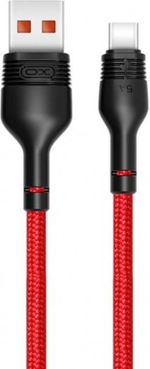Кабель USB XO NB55 microUSB 1m 3A Red - фото - інтернет-магазин електроніки та побутової техніки TTT