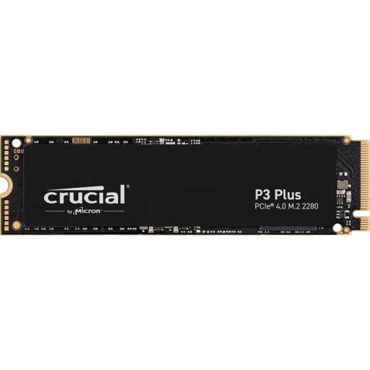 SSD Crucial P3 Plus 2TB M.2 2280 NVMe PCIe 4.0 x4 3D NAND QLC (CT2000P3PSSD8) - фото - интернет-магазин электроники и бытовой техники TTT