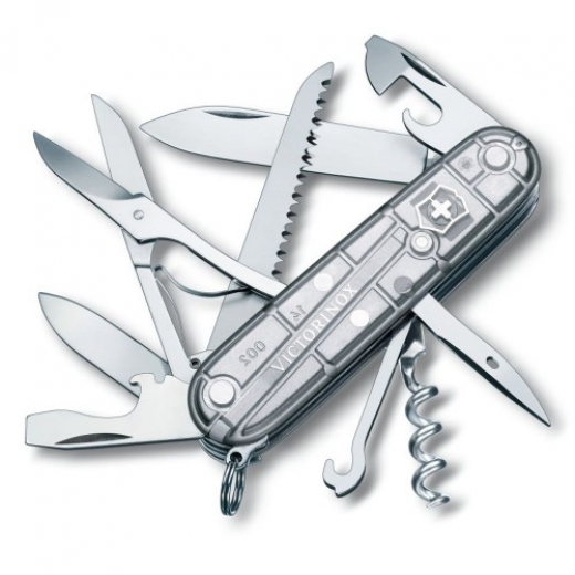 Швейцарский нож Victorinox Huntsman (1.3713.T7) Silver - фото - интернет-магазин электроники и бытовой техники TTT