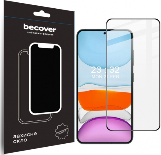 Захисне скло BeCover для Samsung Galaxy S24 Plus SM-S926 (711036) Black - фото - інтернет-магазин електроніки та побутової техніки TTT