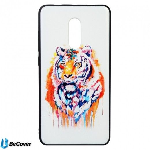 Панель BeCover 3D Print Xiaomi Redmi Note 4X (702116) Color Tiger - фото - інтернет-магазин електроніки та побутової техніки TTT