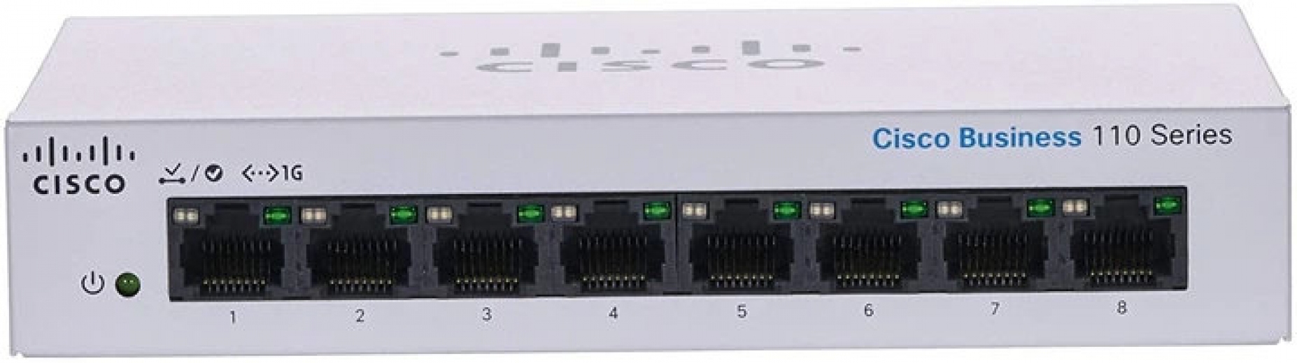 Коммутатор Cisco CBS110-8T-D-EU - фото - интернет-магазин электроники и бытовой техники TTT