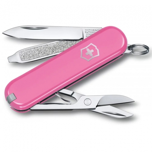 Швейцарський ніж Victorinox Classic SD Cherry blossom - фото - інтернет-магазин електроніки та побутової техніки TTT