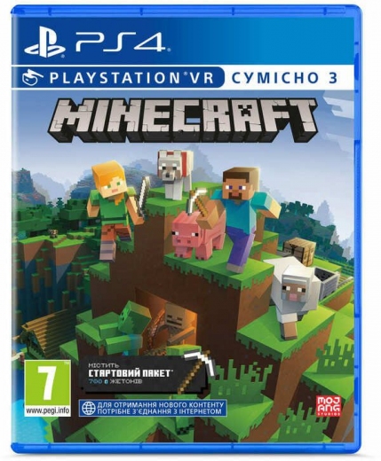 Диск Minecraft. Playstation 4 Edition - фото Диск Minecraft. Playstation 4 Edition - фото - интернет-магазин электроники и бытовой техники TTT