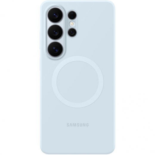 Панель Samsung Silicone Magnet для Samsung Galaxy S26 Ultra (EF-ES948CLEGWW) Lightblue - фото - интернет-магазин электроники и бытовой техники TTT