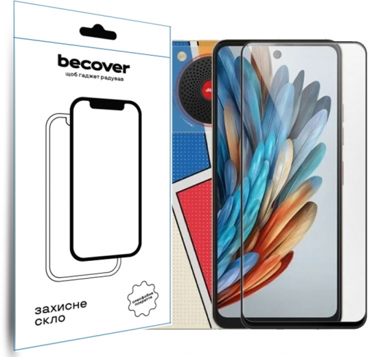 Защитное стекло Becover для Nubia Music (711974) Black - фото - интернет-магазин электроники и бытовой техники TTT