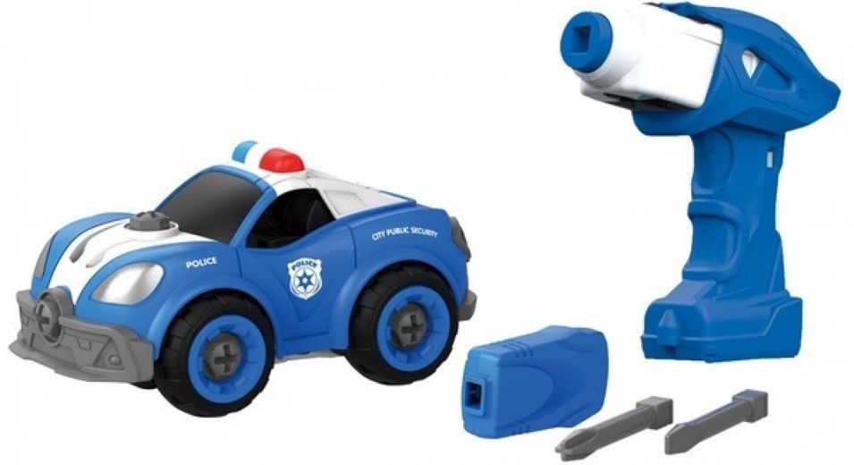 Конструктор DIY Spatial Creativity Полицейская Машина с электродвигателем LM8021-DZ-1 (CJ-1365063) - фото Конструктор DIY Spatial Creativity Полицейская Машина с электродвигателем LM8021-DZ-1 (CJ-1365063) - фото - интернет-магазин электроники и бытовой техники TTT