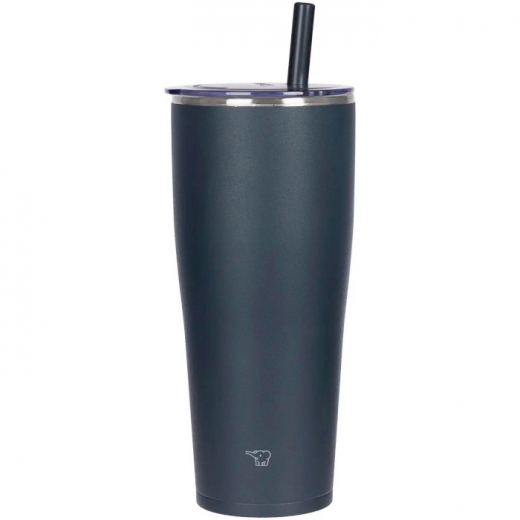  Термостакан Zojirushi SX-HA89HAM 0.89л Dark Blue - фото - интернет-магазин электроники и бытовой техники TTT