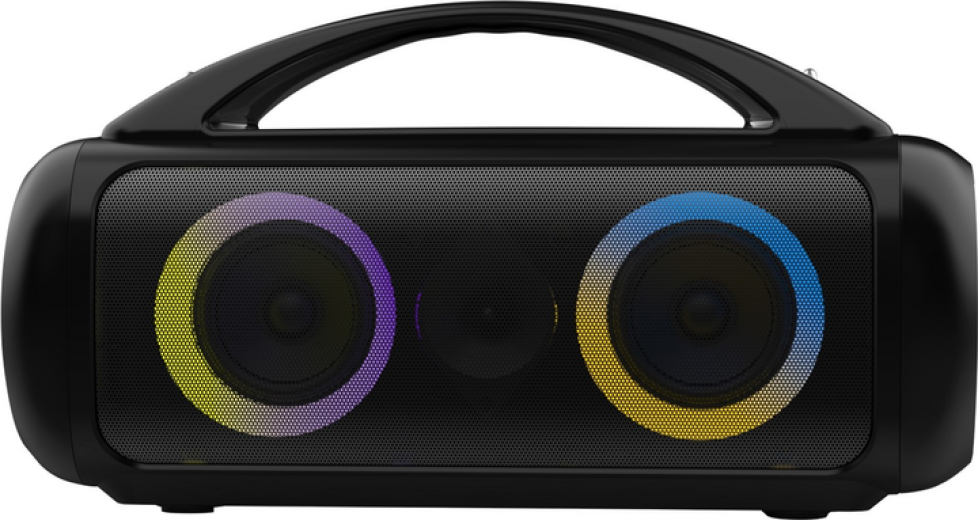 Портативная колонка Media-Tech MT3184 60W, Bluetooth/AUX/microSD/MP3/USB/TWS/КАРАОКЕ/RGB - фото - интернет-магазин электроники и бытовой техники TTT