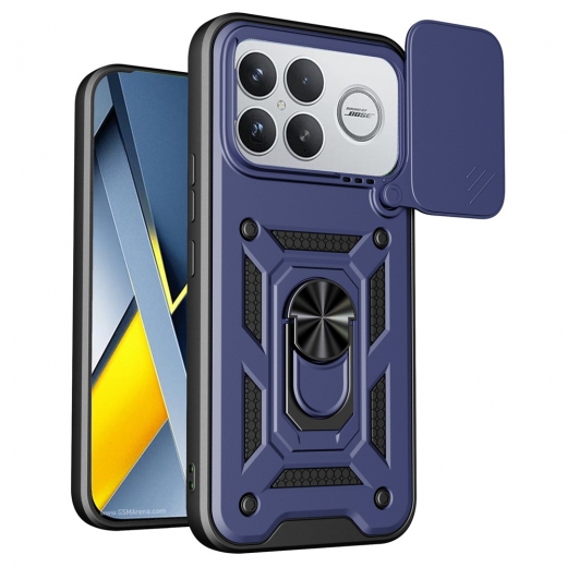 Панель BeCover Military для Poco F8 Ultra (715405) Blue - фото - інтернет-магазин електроніки та побутової техніки TTT
