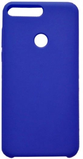 Панель Original Soft Case Honor 7a Pro/Huawei Y6 Prime (2018) Midnight Blue - фото - інтернет-магазин електроніки та побутової техніки TTT