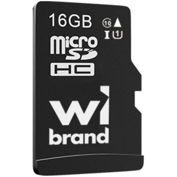 Карта пам'яті Wibrand microSDHC 16GB UHS-I U1 V6 (WICDHU1/16GB) - фото - інтернет-магазин електроніки та побутової техніки TTT