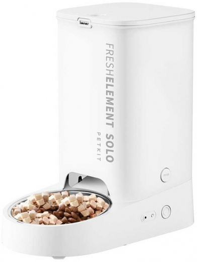 Смарт-кормушка Petkit Fresh Element Solo White  - фото - интернет-магазин электроники и бытовой техники TTT