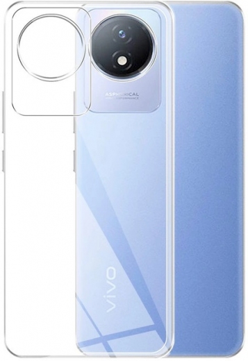 Cиліконовий чохол BeCover для Vivo Y02/Y02A (708946) Transparancy - фото - інтернет-магазин електроніки та побутової техніки TTT
