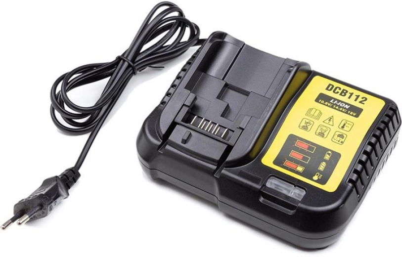 Зарядное устройство для инструмента PowerPlant для DeWalt 10.8-18V DEW-DCB112 (TB921188) - фото - интернет-магазин электроники и бытовой техники TTT