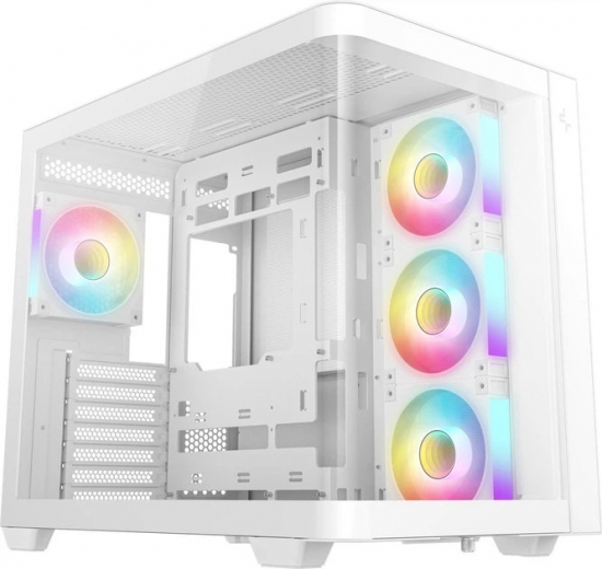 Корпус Deepcool CG530U 4F (R-CG530U-WHAGA4-G) White  - фото - інтернет-магазин електроніки та побутової техніки TTT